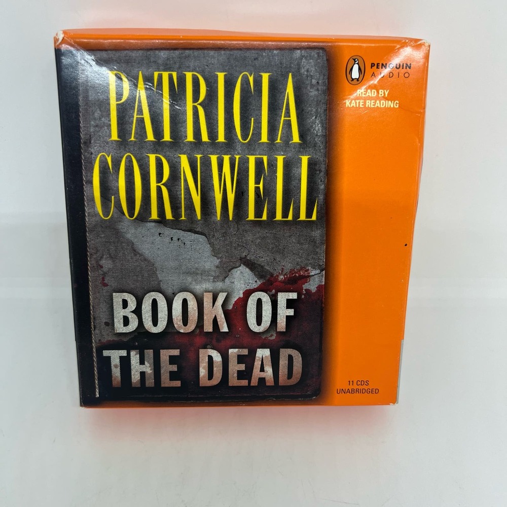 Patricia Cornwell audiobook Book of the dead on CD